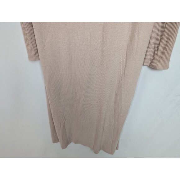 Beautiful People sz. S Cardigan Duster Jersey Knit Ribbed Knit Sleeves Sweater - Picture 11 of 13